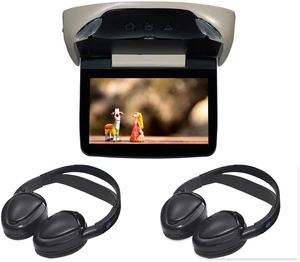 Voxx VODA10 10.1in Smart TV Overhead with 2 MTGHP2CA Wireless Headphones Voxx VODA10 10.1in Smart TV Overhead with 2 MTGHP2CA Wireless Headphones
