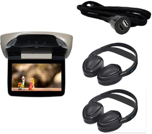 Voxx VODA10 Smart TV Overhead with HDH12 and 2 MTGHP2CA Headphones Voxx VODA10 Smart TV Overhead with HDH12 and 2 MTGHP2CA Headphones