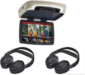 Voxx ADVEXL12A 12.1in DVD Overhead with 2 MTGHP2CA Wireless Headphones Voxx ADVEXL12A 12.1in DVD Overhead with 2 MTGHP2CA Wireless Headphones
