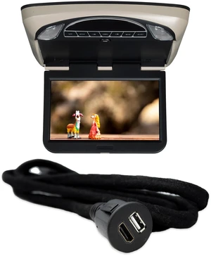 Voxx VXMTG10 10.1in DVD Overhead with HDH12 HDMI USB Extension Voxx VXMTG10 10.1in DVD Overhead with HDH12 HDMI USB Extension