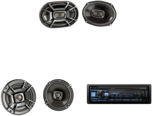 Alpine UTE-63BT Single Din Source Unit w/ DB652 6.5" & DB692 6x9" Speaker Bundle Alpine UTE-63BT Single Din Source Unit w/ DB652 6.5" & DB692 6x9" Speaker Bundle