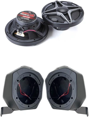SSV Works 2021-2024 Ford Bronco 4-Door Rear Speaker Pod 6.5in Upgrade SSV Works 2021-2024 Ford Bronco 4-Door Rear Speaker Pod 6.5in Upgrade