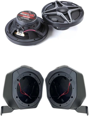 SSV Works 2021-2024 Ford Bronco 2-Door Rear Speaker Pod 6.5in Upgrade SSV Works 2021-2024 Ford Bronco 2-Door Rear Speaker Pod 6.5in Upgrade
