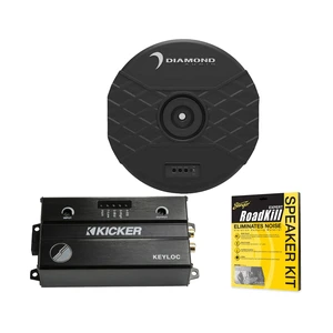 Diamond Audio DASTX Toyota RAV4 Spare Tire Powered Subwoofer Kit Diamond Audio DASTX Toyota RAV4 Spare Tire Powered Subwoofer Kit