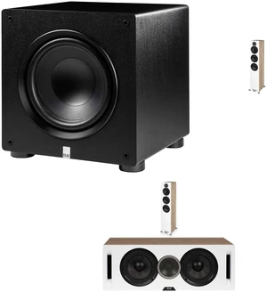 ELAC Debut Reference DFR52 White Pair + DCR52 White + PS350 Sub ELAC Debut Reference DFR52 White Pair + DCR52 White + PS350 Sub