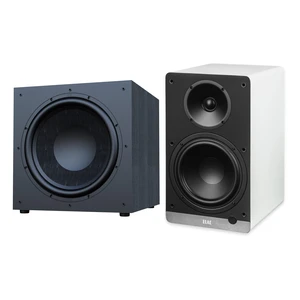 ELAC DCB61 White Powered Speakers + DS153 15in Debut 3.0 Subwoofer ELAC DCB61 White Powered Speakers + DS153 15in Debut 3.0 Subwoofer