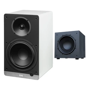 ELAC DCB61 White Powered Speakers + DS123 12in Debut 3.0 Subwoofer ELAC DCB61 White Powered Speakers + DS123 12in Debut 3.0 Subwoofer