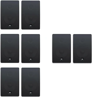 ELAC Muro OD-M61 Black 4-Speaker Outdoor Package