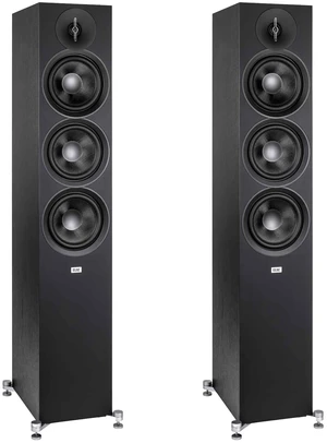 Elac - Two DF63-BK - Debut 3.0 6.5" Floor Speaker - Black Elac - Two DF63-BK - Debut 3.0 6.5" Floor Speaker - Black