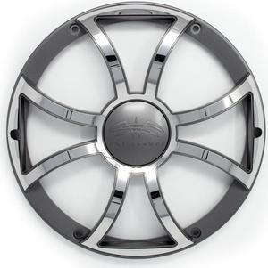 Wet Sounds REVO 12 XS-G-SS GRILL Gunmetal w/ Stainless XS Open Style Grill for the REVO 12 Inch LED Marine Subwoofer