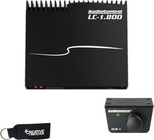 AudioControl LC-1.800 High-Power Mono Subwoofer Amplifier with Accubass & ACR-1 Dash Remote