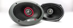 Maxxsonics MB Quart Formula 6" x 9" 2 Way Coaxial Car Audio Speakers