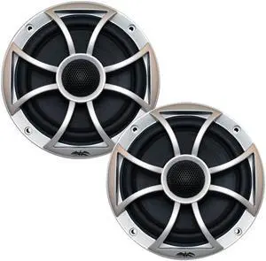 Wet Sounds Black cone w/ Silver Grill High Power 6.5" speakers