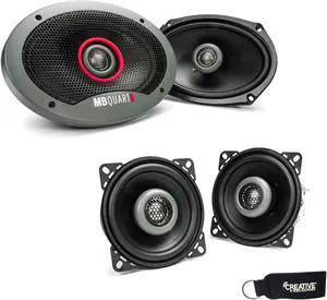 MB Quart - Pair Of Formula FKB169 6x9" Coaxial Speakers And A Pair Of Formula 3.5" Speakers FKB108
