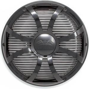 Wet Sounds REVO 12 SW-B GRILL Black SW Closed Style Grill for the REVO 12 Inch LED Marine Subwoofer