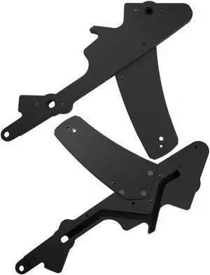 Wet Sounds BLACK Malibu G3 Speaker mount W/z5 Cargo Rack Adaptor