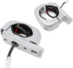 Wet Sounds ADPTC3-F-SILVER Fixed Silver Aluminum Clamps for REV and ICON series speakers (pair)