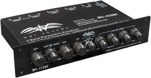 Wet Sounds WS-420BT 4-Band Parametric EQ with Bluetooth Three Zone Control