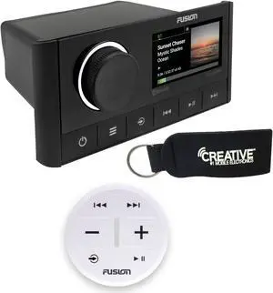Fusion MS-RA670 Apollo Marine Entertainment System With Wireless Remote - White