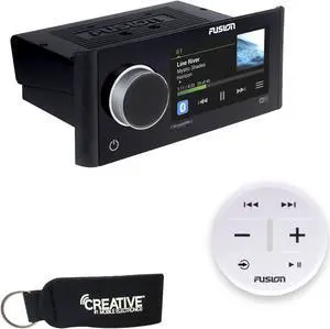 Fusion MS-RA770 Apollo Touchscreen Marine Entertainment System With Wireless Remote - White