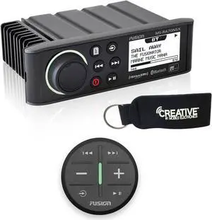 Fusion MS-RA70NSX Marine Entertainment System With Wireless Remote - Black