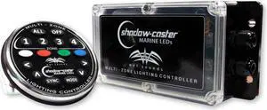 Wet Sounds WS-4Z-RGB-KIT Shadow Caster 4-Zone RGB lighting Controller and Remote