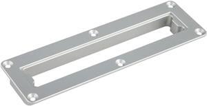 Wet Sounds Billet WS420-SQ In Dash Mount  - Silver