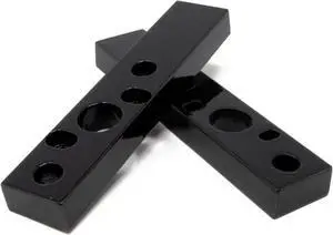 Wet Sounds ADP-SPACER-X-B Black Spacer Bars X-Mount REV and ICON Series Speakers (Pair)