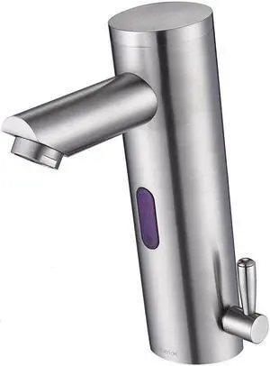 Aquaterior Automatic Sensor Bathroom Faucet 1 Hole Touchless Undermount Sink Mixer Tap BN