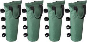 4 Pcs 18" Monoshock Weight Sand Bag 600D Oxford Fabric for Outdoor Pop Up Canopy Tent Shelter Garden