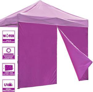 InstaHibit Universal Sidewall Zipper UV30+ Fits 10x10ft Canopy Gazebo 1 Piece