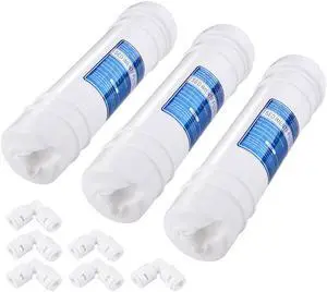 Replacement Water Filters PP GAC CTO RO UF Water Purifer Stage 1-3 3PCS Replacement Water Filters PP GAC CTO RO UF Water Purifer Stage 1-3 3PCS