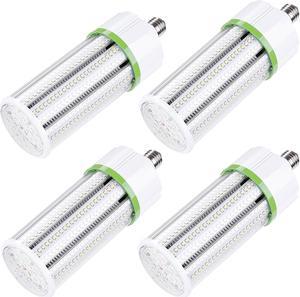 Yescom 60W LED Corn Light Bulb 5000K Daylight White E26 Garage Factory Warehouse 4 Pack