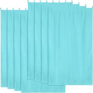 Yescom 54"x108" Outdoor Privacy Curtain Drape Tab Top UV30+ Patio Lanai Pergola 8 Piece