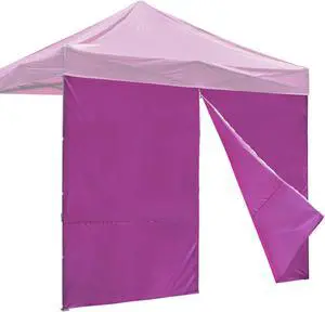 InstaHibit Privacy Sidewall Zipper UV30+ Fits 10x10ft Canopy Garden 1 Piece