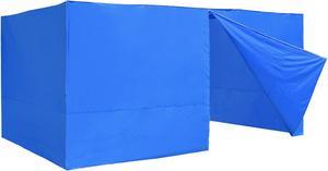 InstaHibit 4 Pack Side Wall for 10x15 Ft EZ Pop Up Canopy Tent UV50+ Zipper Yard