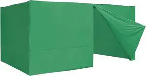 InstaHibit 4 Pack Side Wall for 10x15 Ft EZ Pop Up Canopy Tent UV50+ Zipper Pool