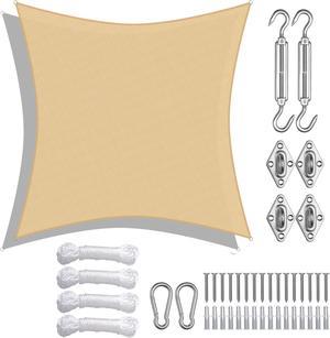 Rectangle Sun Shade Sail Hardware Kit 304 Stainless Steel Turnbuckle 2 Pack