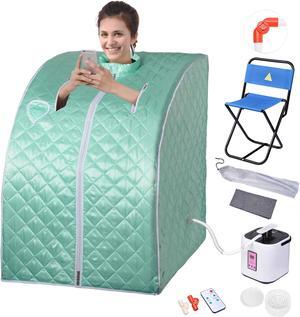 Yescom 2L Portable Folding Home Steam Sauna Spa Tent Detox Weight Loss Body Slim Bath