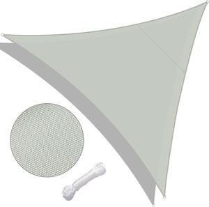 16 Ft Triangle Sun Shade Sail Canopy 97% UV Block Patio Awning Outdoor Garden