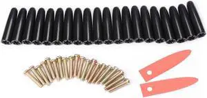 WinSpin Pegs & Red Pointer Replacement Kit Prize Wheel Replacement Parts for Tradeshow with Nuts