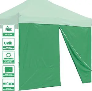 InstaHibit 1 Pack Side Wall for 10x10 Ft EZ Pop Up Canopy Tent UV50+ Zipper Yard InstaHibit 1 Pack Side Wall for 10x10 Ft EZ Pop Up Canopy Tent UV50+ Zipper Yard