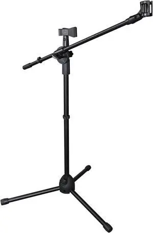 9U DJ Mixer Stand Adjustable Rack Mount Rolling Stage Cart Studio Music Show