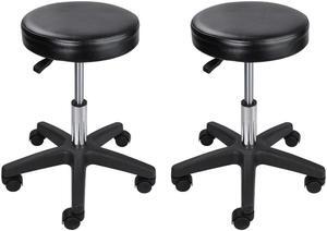 Byootique 2x Adjustable Swivel Hydraulic Salon Rolling Stool Massage Facial Spa Tattoo