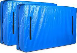Yescom Mattress Bag Cover for Moving Storage Heavy Duty 8 Handles Twin XL Size 2 Pack