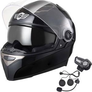 AHR H-VEN35 Dual Sport Motorcycle Helmet DOT Approved Dirt Bike Off Road ATV S