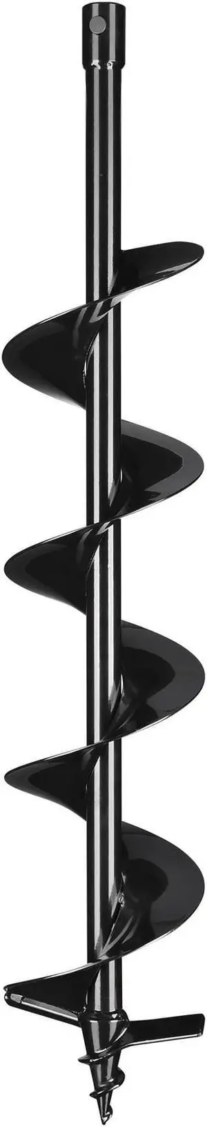 Yescom 6" Earth Auger Drill Bit Bulb Planter Tool for Planting Flower Fence Post Umbrella Hole Digger Gardening Project