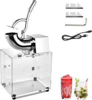 Olde Midway Electric Ice Crusher Machine, Dual Stainless Steel Blades