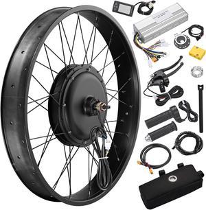 Yescom Electric Bike Conversion Kit 48V 1000W 26 Front Wheel E