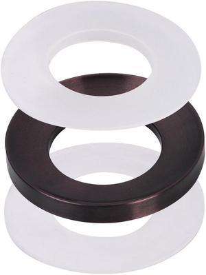 Aquaterior Bathroom Sink Mounting Ring ORB for Home Countertop Glass Vessel Sink Drain Mount Support 2 Pack